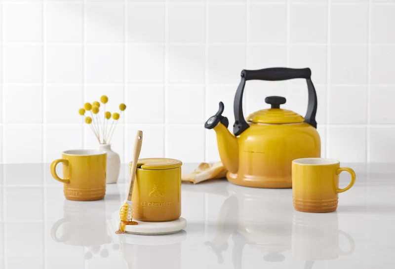 Le Creuset Honigtopf mit Honiglöffel „Nektar“