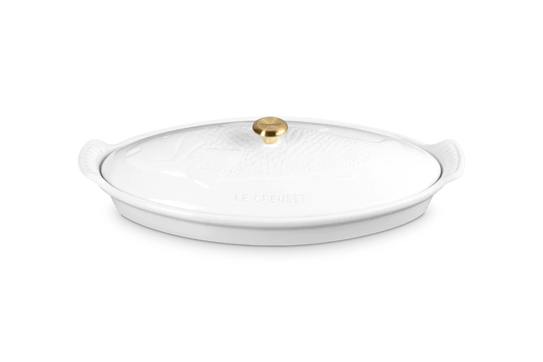 Le Creuset Auflaufform Fisch 'Weiß'