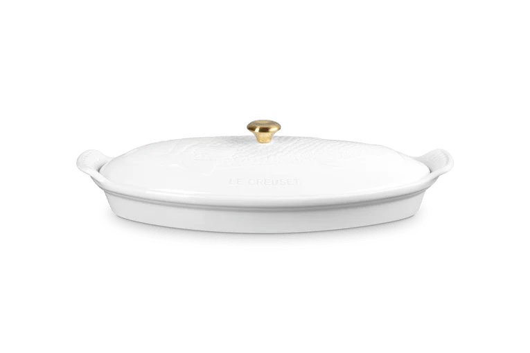Le Creuset Auflaufform Fisch 'Weiß'