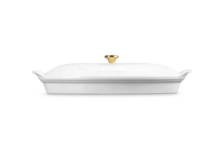 Le Creuset Auflaufform Fisch 'Weiß'