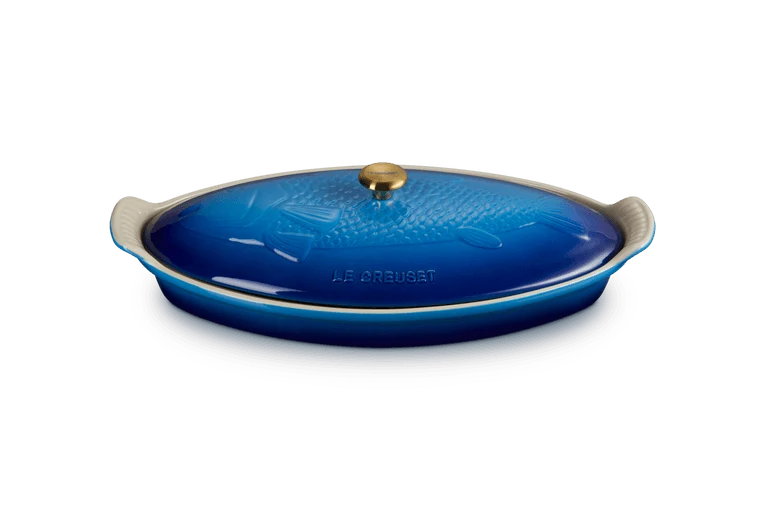 Le Creuset Auflaufform Fisch 'Azure'