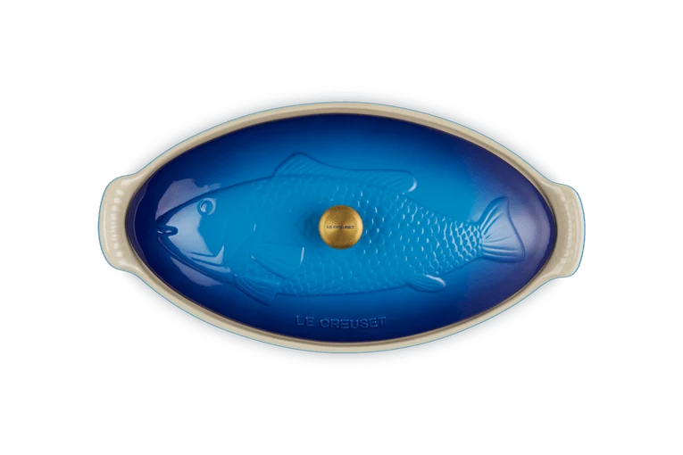 Le Creuset Auflaufform Fisch 'Azure'