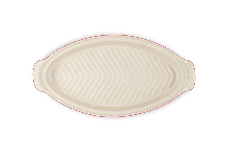 Le Creuset Auflaufform Fisch 'Kirschrot'