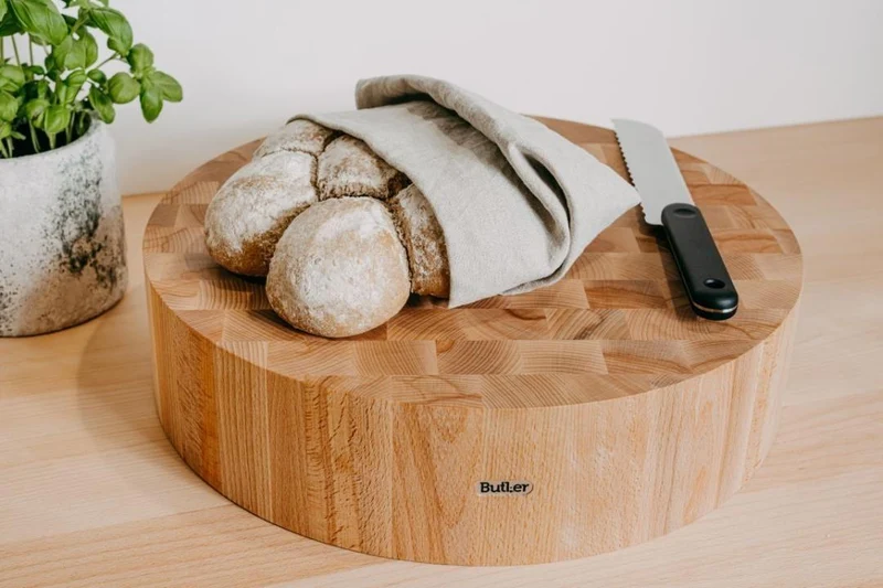 Butler Hackblock, Buchenkopf, Ø 40 x 10 cm