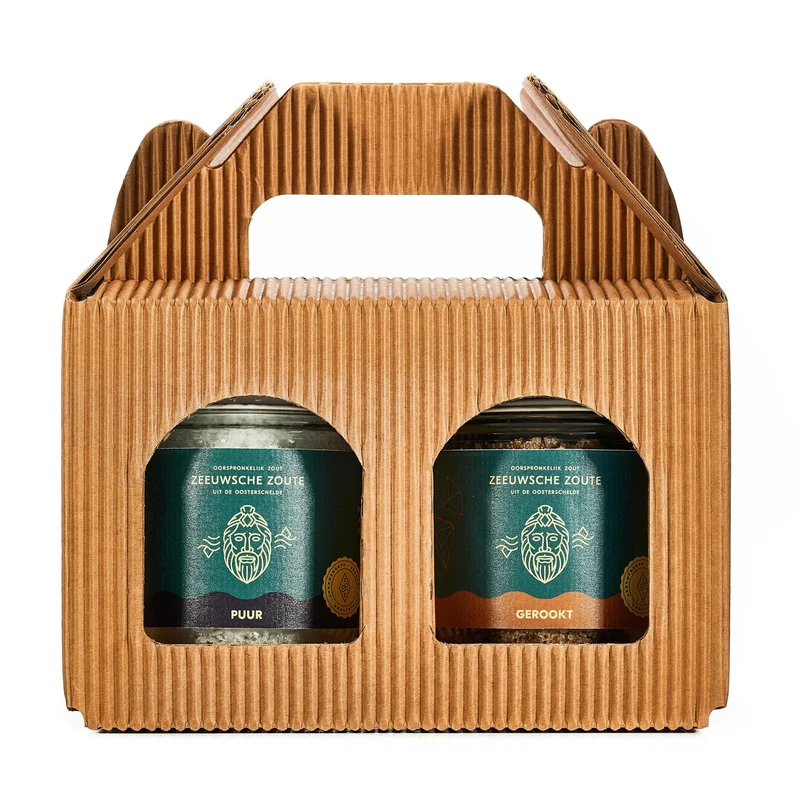 Zeeland Salz Duo Set „Rein & Geräuchert“ 100 g