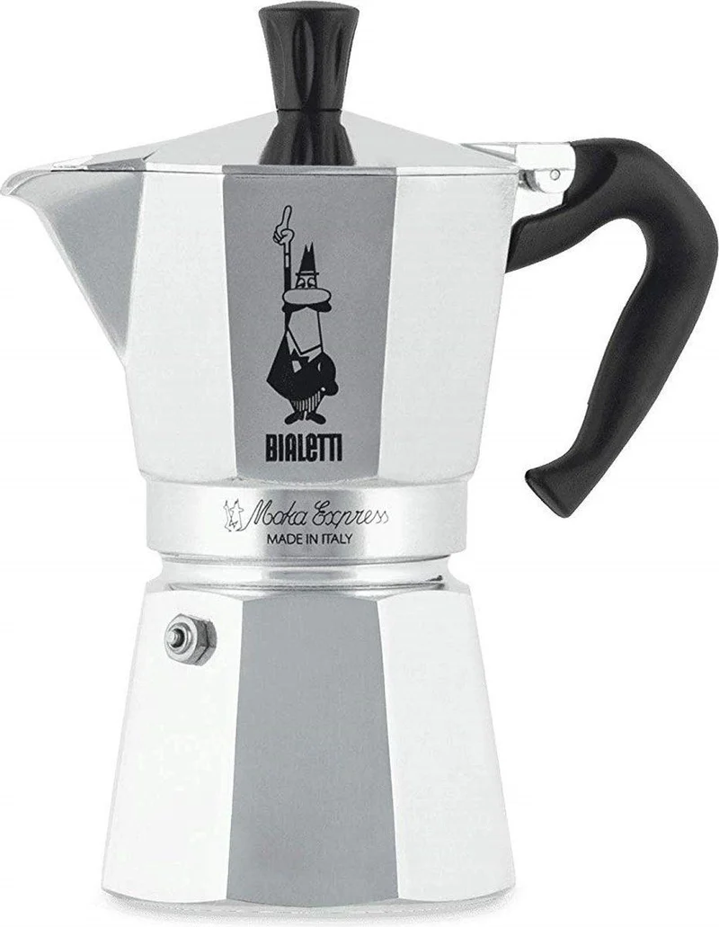 Bialetti Kaffeemaschine „Moka Express“ 6 Tassen / 270 ml