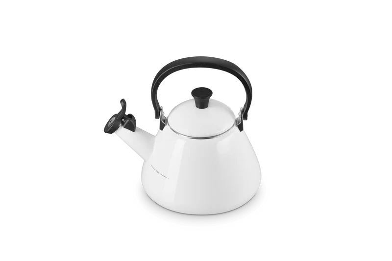 Le Creuset Wasserkocher mit Pfeifton 1,6 l Kone 'Weiß'