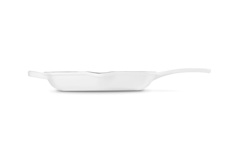 Le Creuset Grillpfanne quadratisch 26x26cm Grillit® 'Weiß'