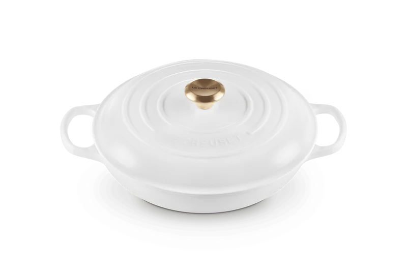 Le Creuset Campagnard Signature 'White' ø30cm / 3,5L