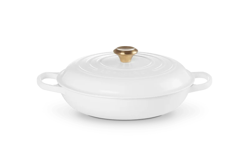 Le Creuset Campagnard Signature 'White' ø30cm / 3,5L