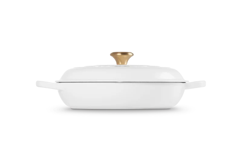 Le Creuset Campagnard Signature 'White' ø30cm / 3,5L