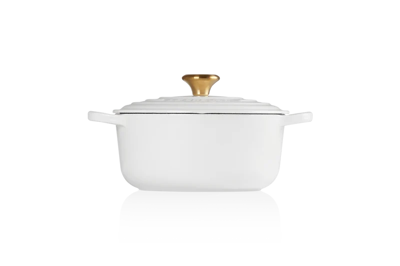 Le Creuset Kasserolle Signature 'White'