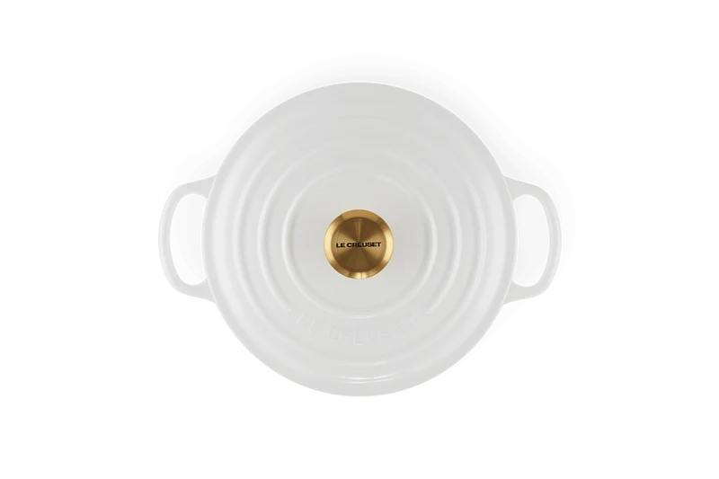 Le Creuset Kasserolle Signature 'White'