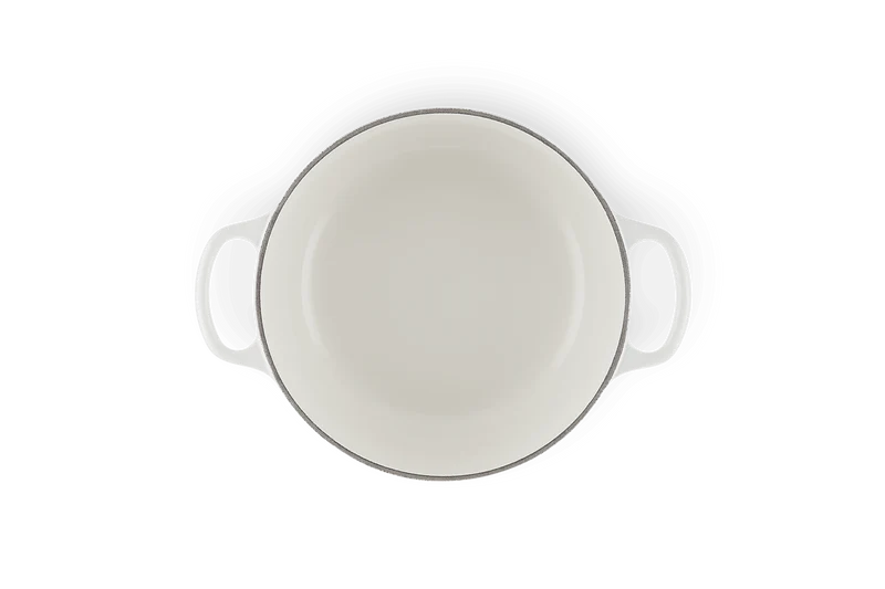 Le Creuset Kasserolle Signature 'White'