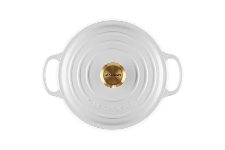 Le Creuset Kasserolle Signature 'White'