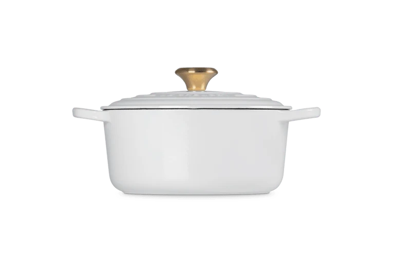 Le Creuset Kasserolle Signature 'White'