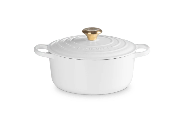 Le Creuset Kasserolle Signature 'White'