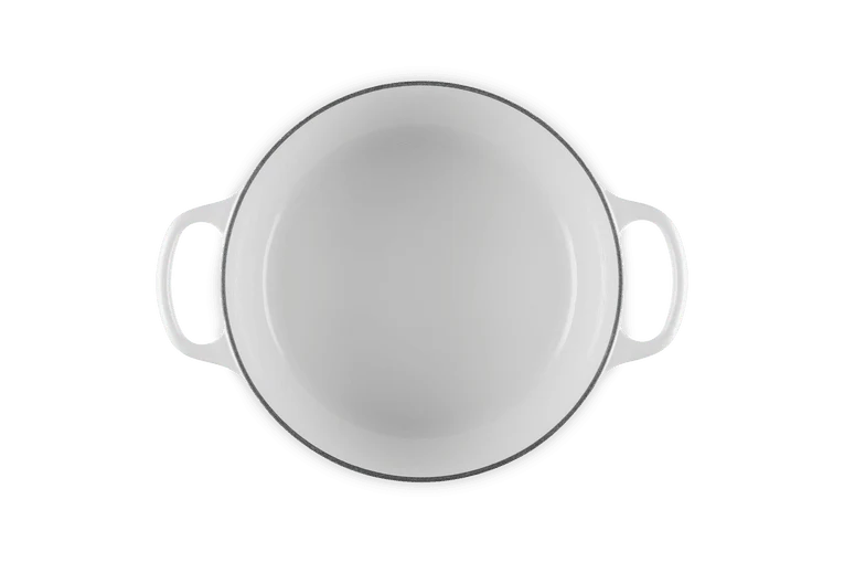 Le Creuset Kasserolle Signature 'White'