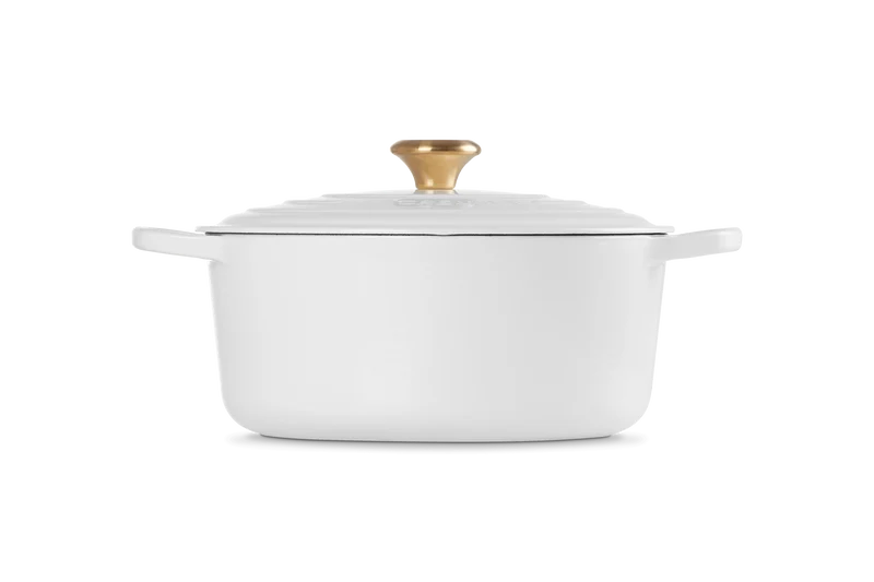 Le Creuset Kasserolle Signature 'White'