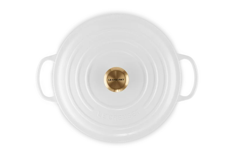 Le Creuset Kasserolle Signature 'White'