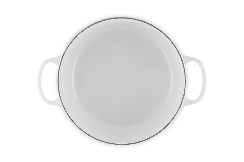 Le Creuset Kasserolle Signature 'White'