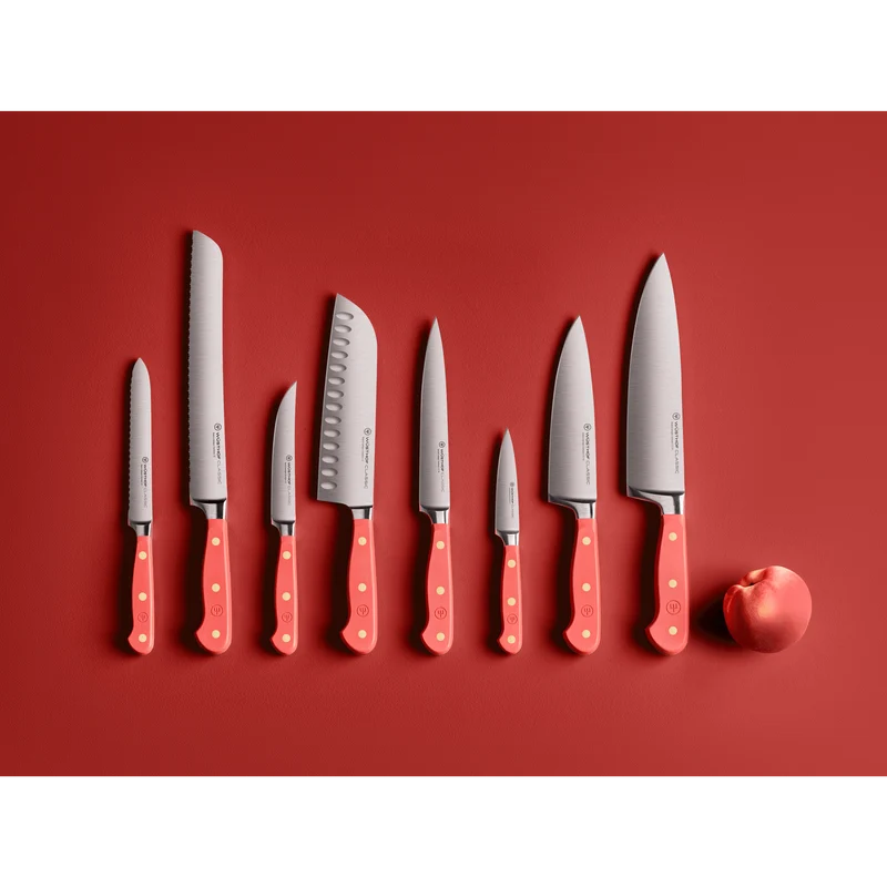 Wüsthof Steakmesser 12 cm 4-teilig 'Klassische Farbe Korallenpfirsich'