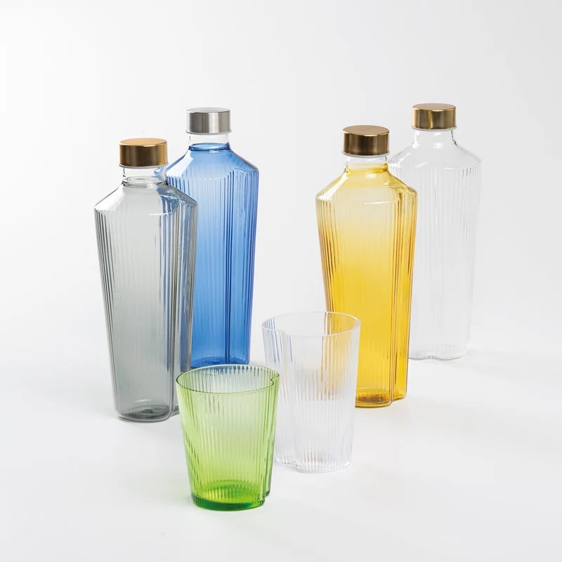 Zafferano Bottiglia Handy Trasparente con Tappo 900 ml