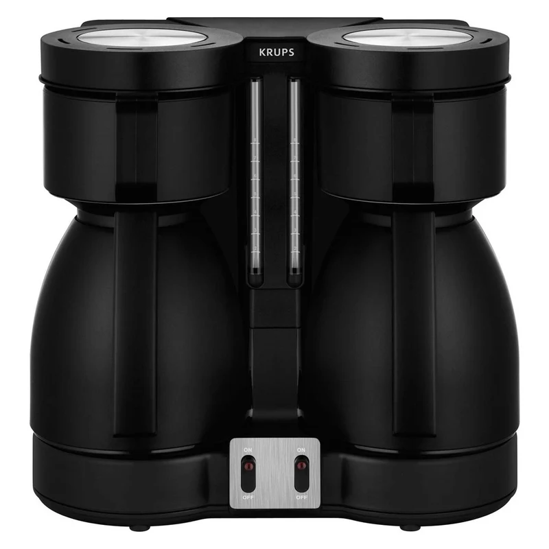 Krups KT 8501 Doppel-Kaffeeautomat schwarz