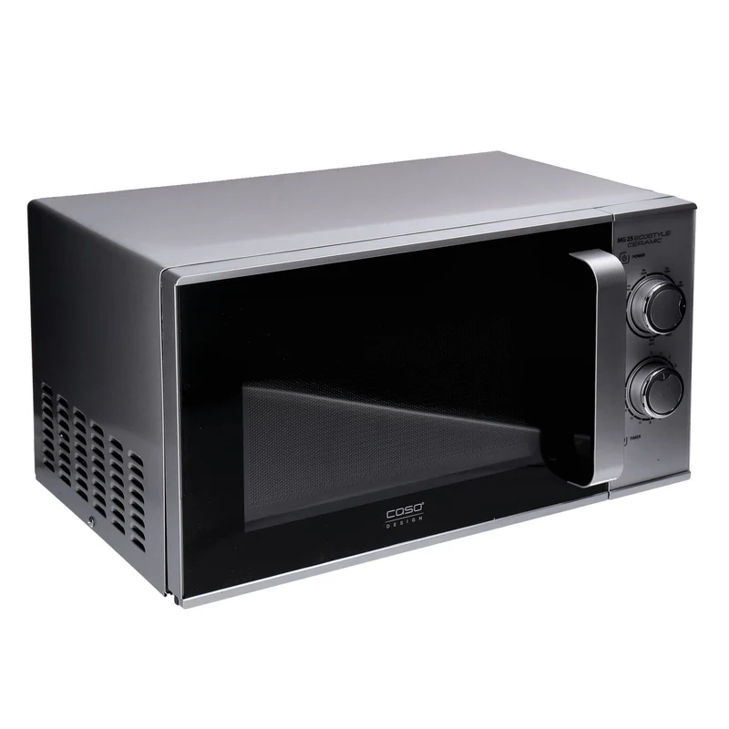 Caso MG25 Ecostyle Ceramic Kombi-Mikrowelle silber