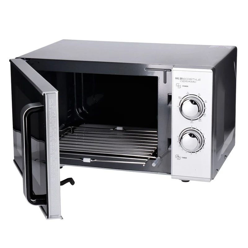 Caso MG25 Ecostyle Ceramic Kombi-Mikrowelle silber