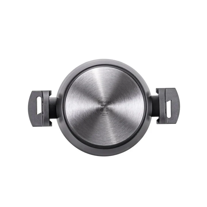 Berndes Casseruola 2 Manici con coperchio B. Future Antiaderente 24 cm