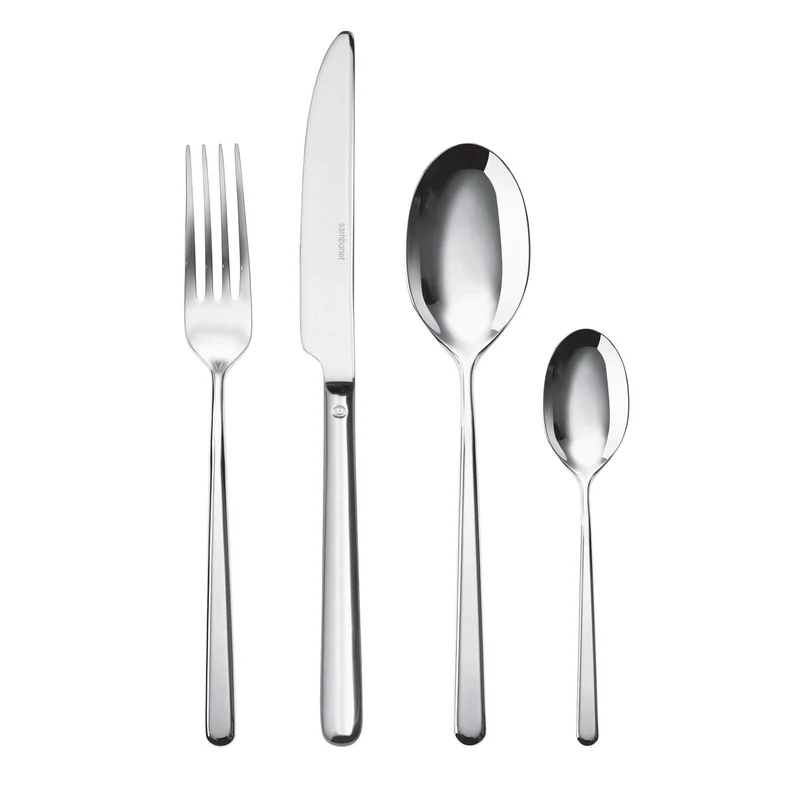 Sambonet Servizio Posate 24 pezzi Linear in Acciaio Inox