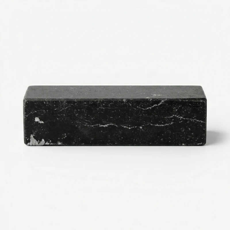 Le Gioie Poggia Posate in Marmo Nero Marquina 8.5 cm