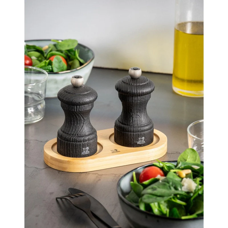 Peugeot Tablett für zwei Bamboo Mills 'Linea'