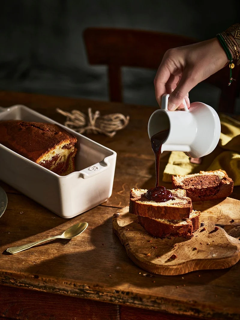 Peugeot Kuchenform Appolia 'écru' rechteckig