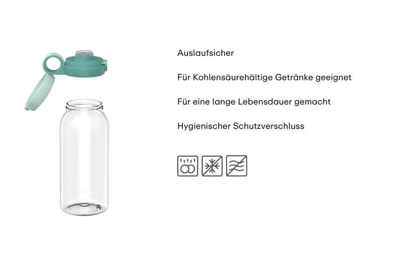 Campus Trinkflasche mit Klappdeckel 600 ml - Fairy Garden
