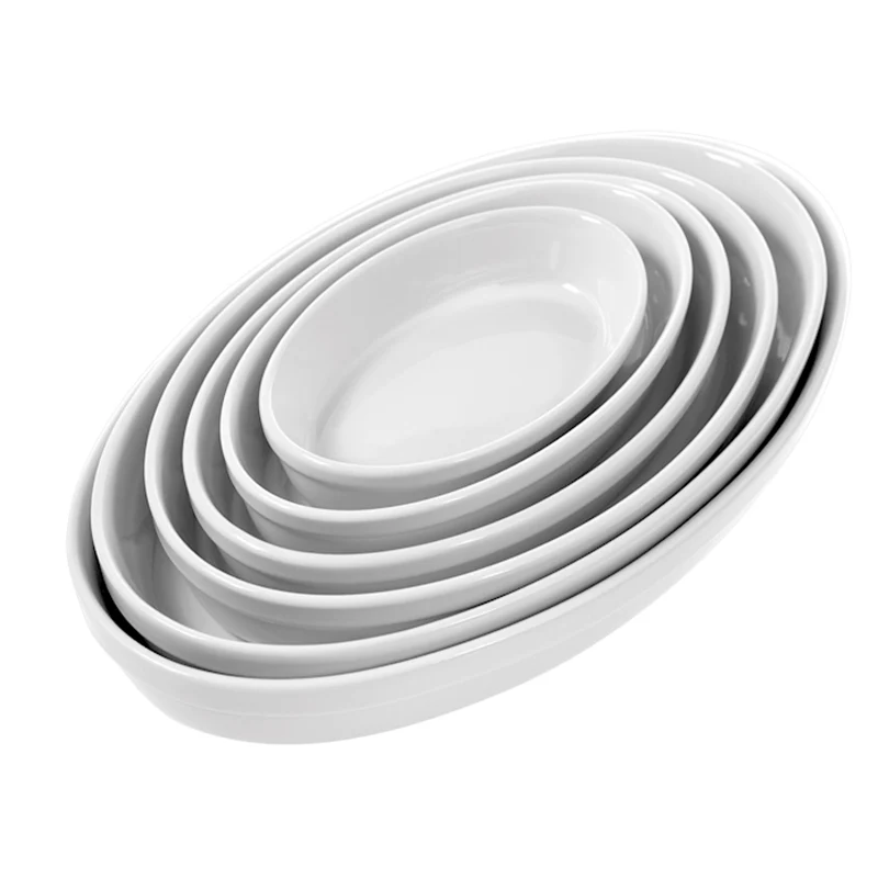 Le Gioie Pirofila Ovale da Forno in Porcellana D22 cm