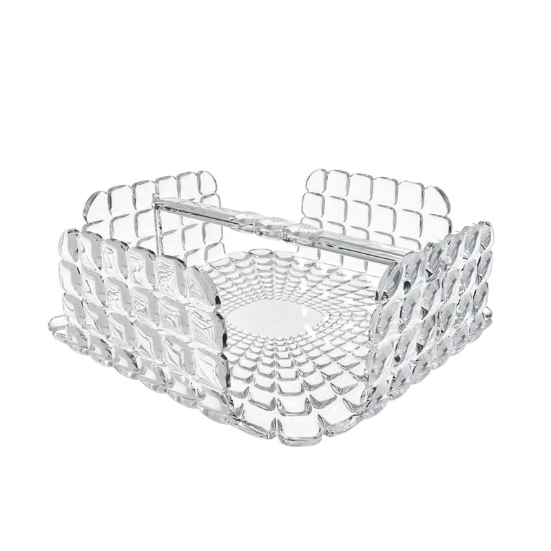 Guzzini Portatovaglioli Tiffany Trasparente In Resina 20x20 cm
