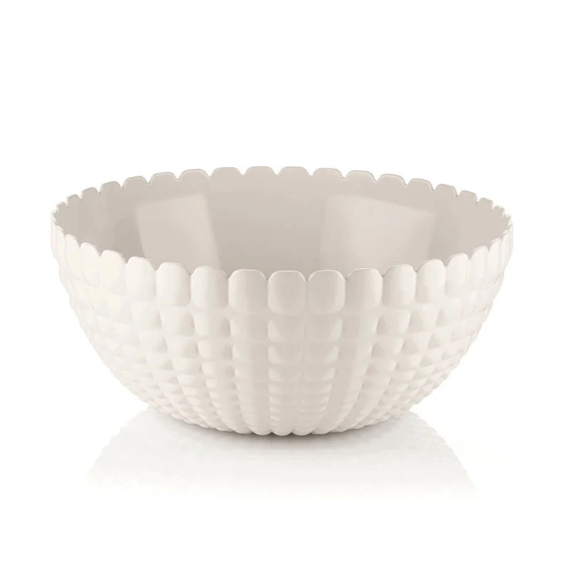 Guzzini Contenitore Tiffany Bianco Latte in Resina D25 cm