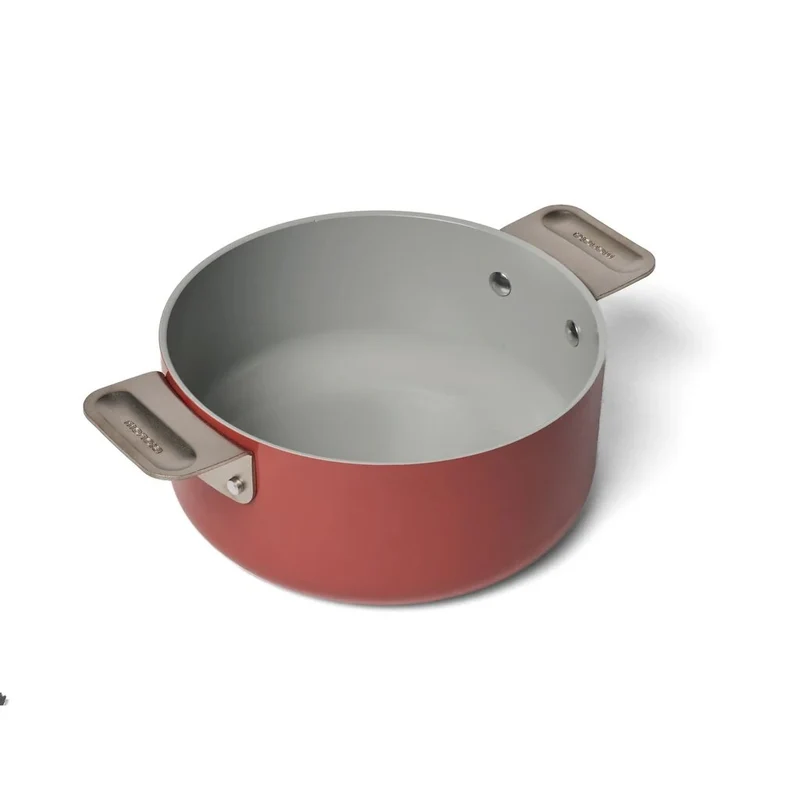 Moneta Casseruola con Coperchio Red Vibe 151 PFAS PTFE PFOA NICHEL FREE 24 cm