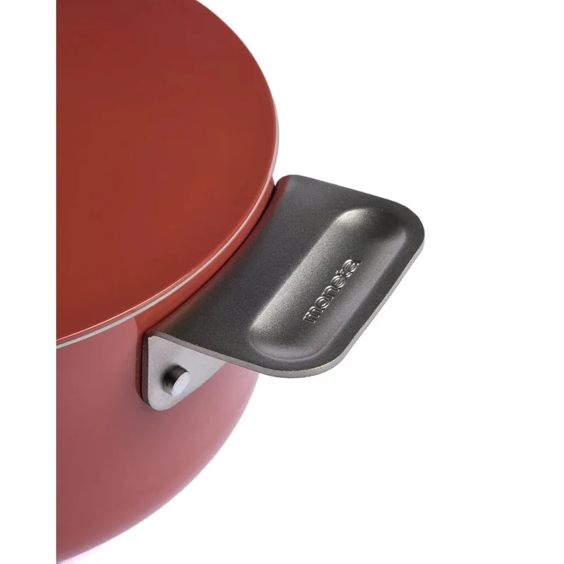 Moneta Casseruola con Coperchio Red Vibe 151 PFAS PTFE PFOA NICHEL FREE 24 cm
