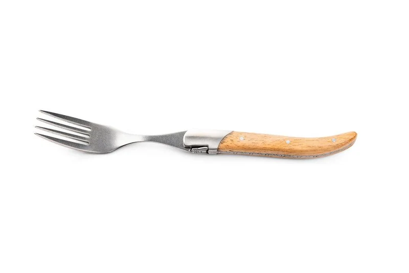 Laguiole Style de Vie Forks Oak Stonewash 'Luxury Line'