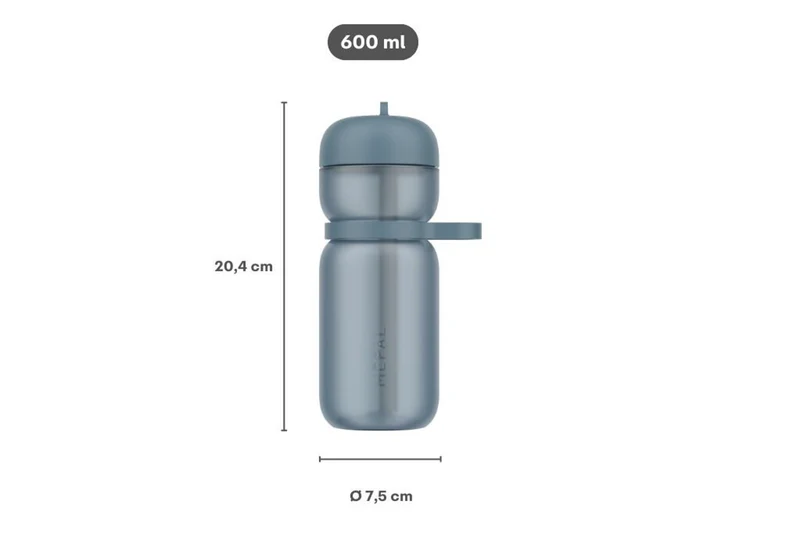 Trinkflasche flip 0,6l ceramic Flip