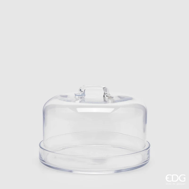 EDG Enzo de Gasperi Piatto con Cupola Rotondo D24 cm