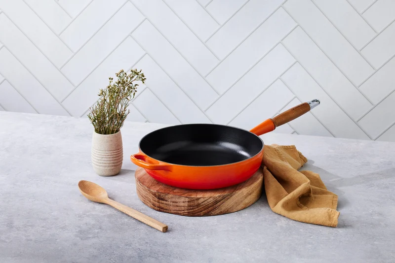 Le Creuset Signature Kochtopf 'Orange Red' Ø28cm / 3,6L