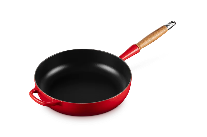 Le Creuset Signature Stielkasserolle „Kirschrot“, Ø 28 cm / 3,6 l