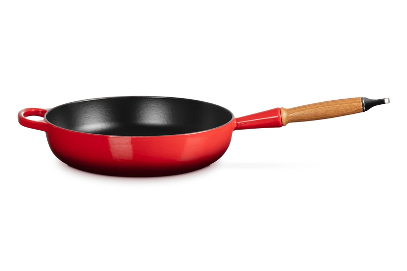 Le Creuset Signature Stielkasserolle „Kirschrot“, Ø 28 cm / 3,6 l