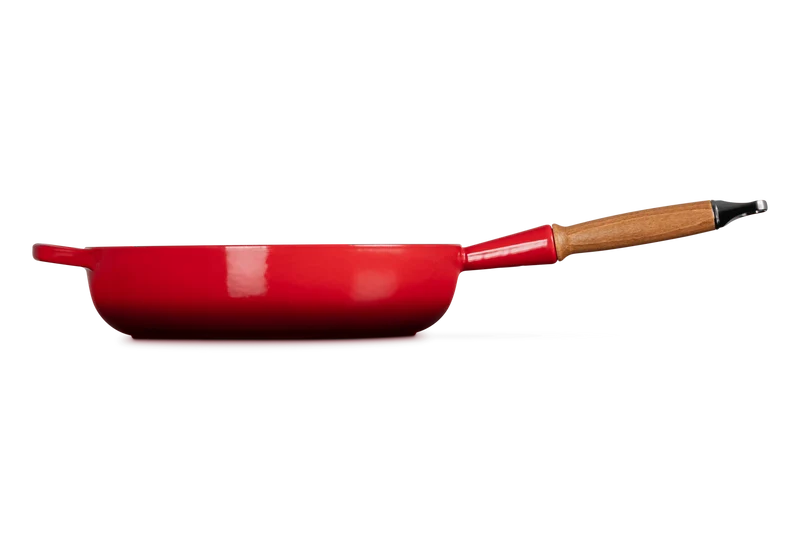 Le Creuset Signature Stielkasserolle „Kirschrot“, Ø 28 cm / 3,6 l