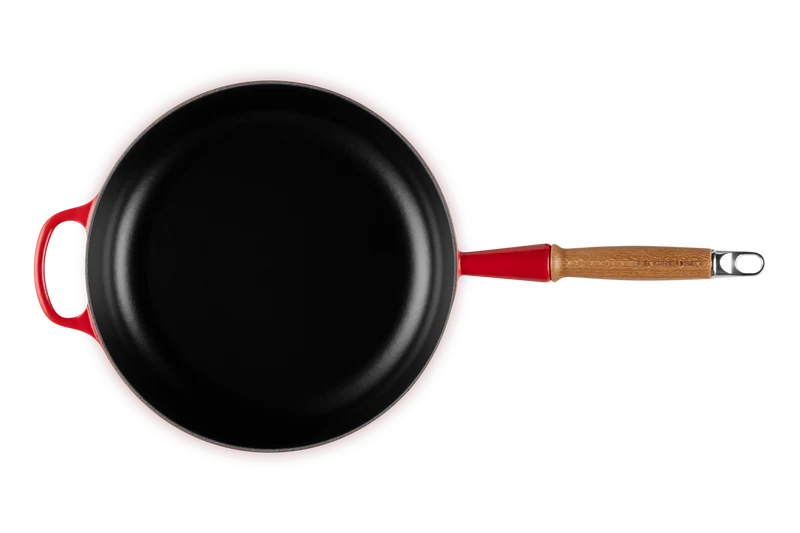 Le Creuset Signature Stielkasserolle „Kirschrot“, Ø 28 cm / 3,6 l