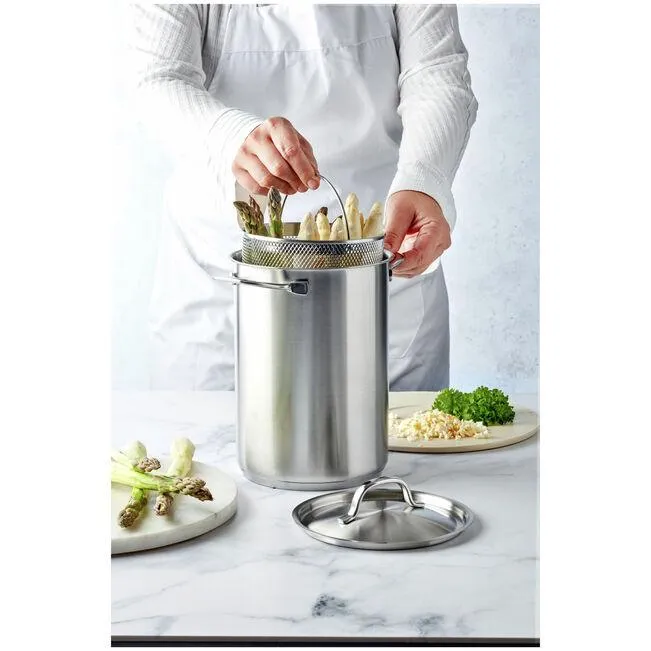 Demeyere Spargel- und Pastapfanne Ø16cm / 4,5 l